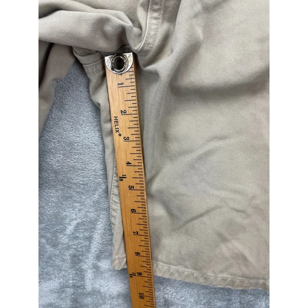 VTG Polo Jeans Co Men's Easy Cargo Shorts Sz‎ 40 (Real 38) Beige Cotton Gorpcore
